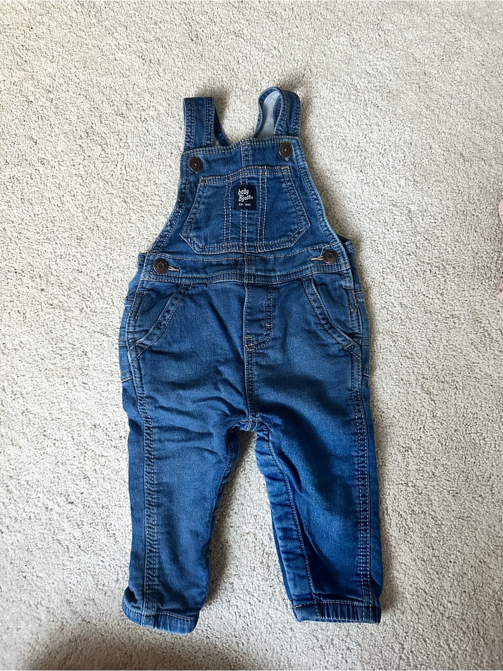 Baby Denim Overalls - Blue